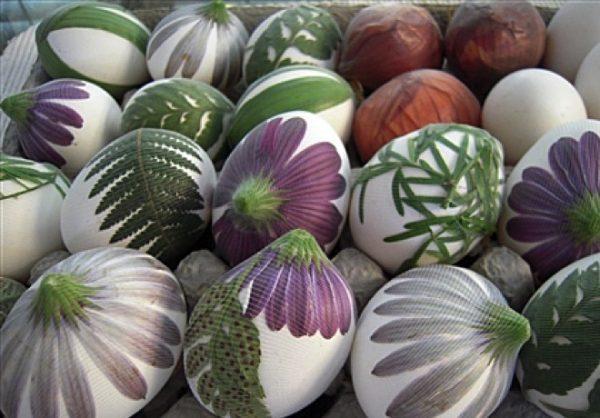 handmade easter eggs