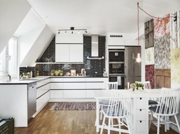 Loft kitchen design