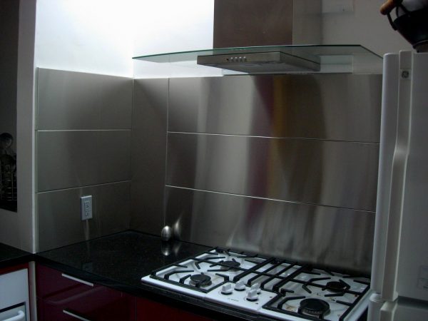 stainless steel kitchen backsplash ideas 