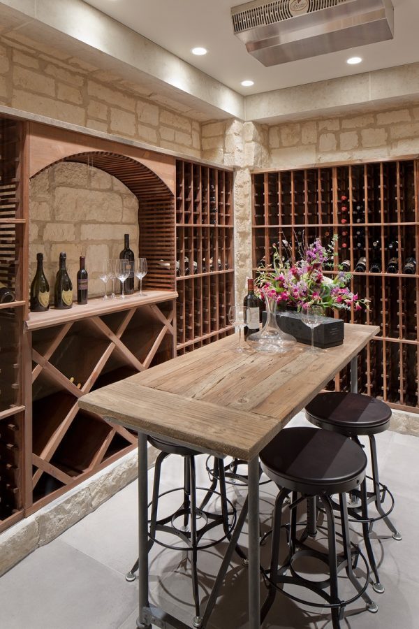 wine room racks