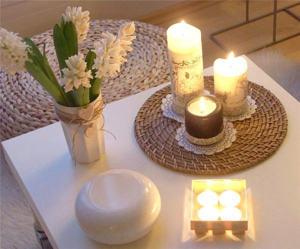 candles for table decorations