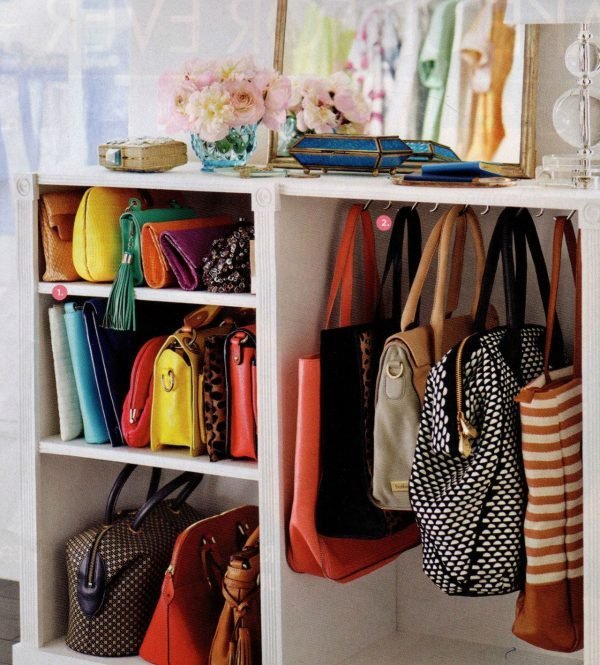 how to organize bags