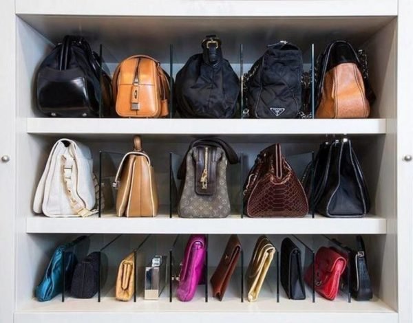 handbag shelf organizer