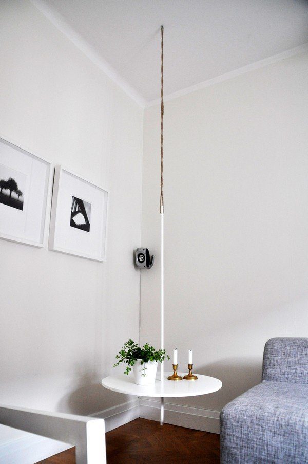 hanging side table