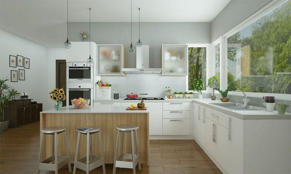 modular kitchen interior