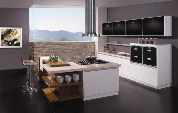 modular open kitchen