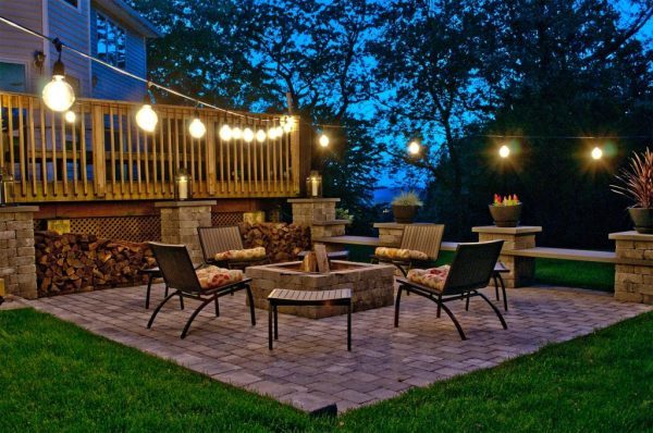 patio string lights