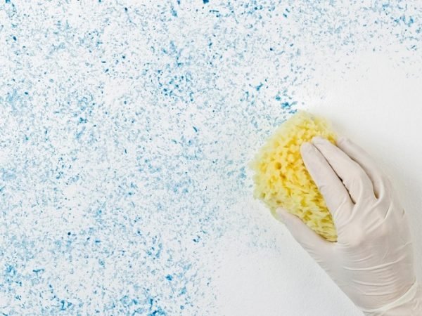 sponge painting walls ideas