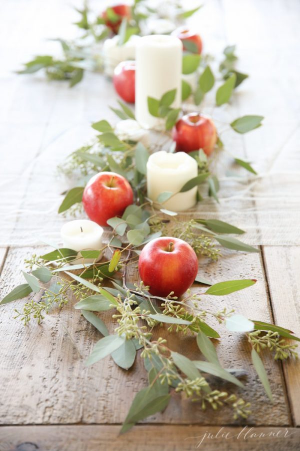 apple table decorations