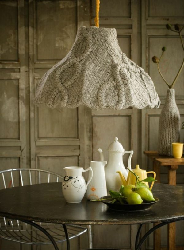 knitted home decor