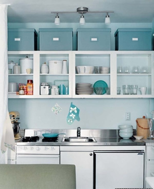 above kitchen cabinet storage ideas 