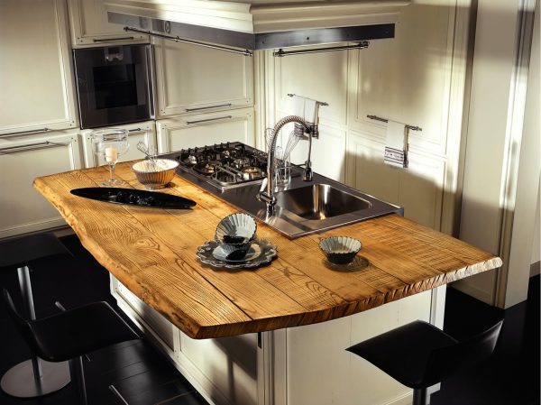 natural wood kitchen countertops