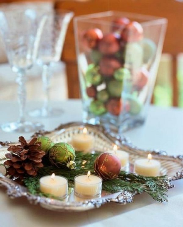 decorative christmas tray 1