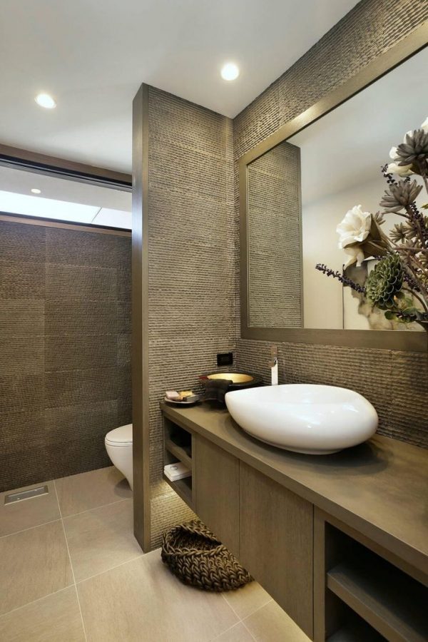 modern zen bathroom