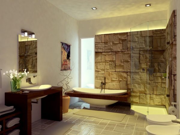 zen bathroom design