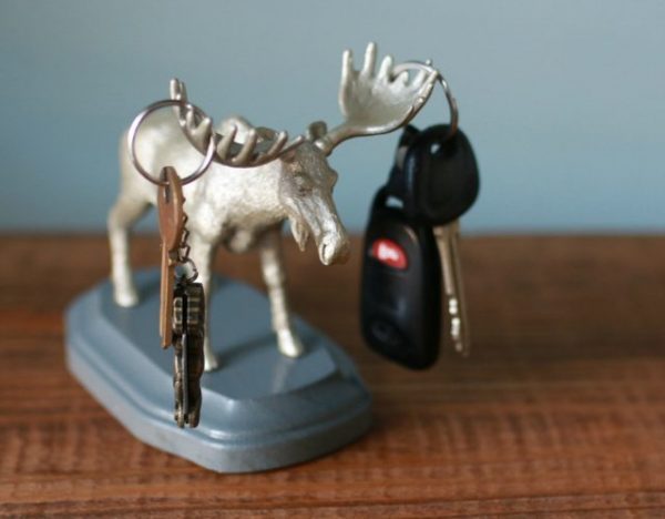 animal head key holder