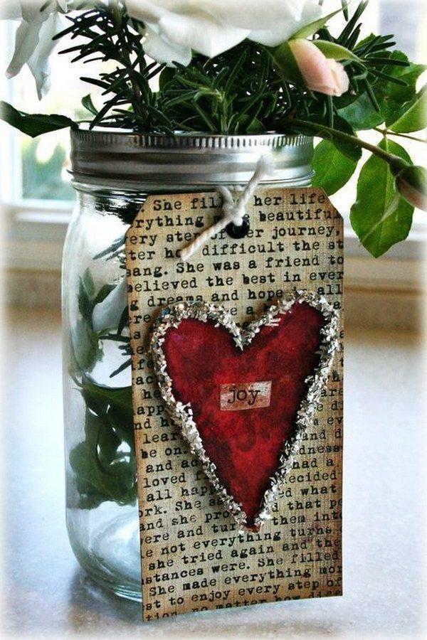 Valentine's day mason jar ideas