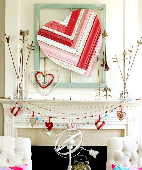 rustic valentine's day decorations