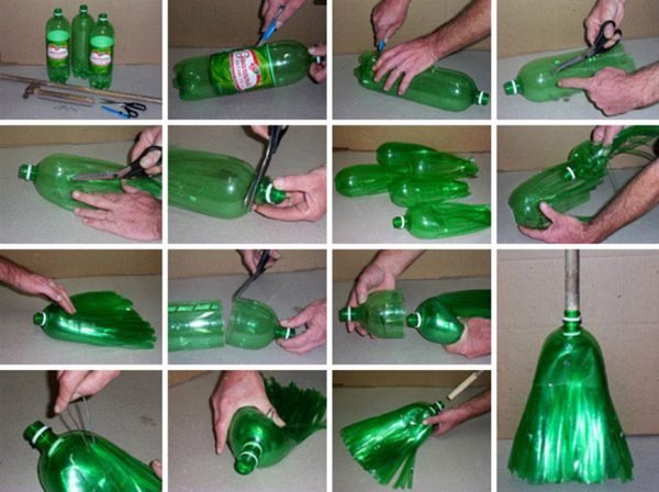 recycling plastic bottles