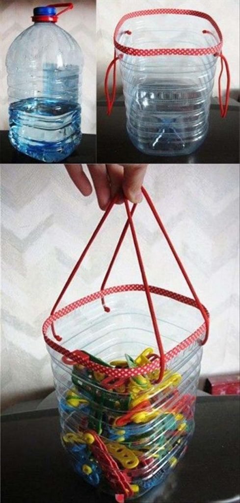 reuse plastic bottles