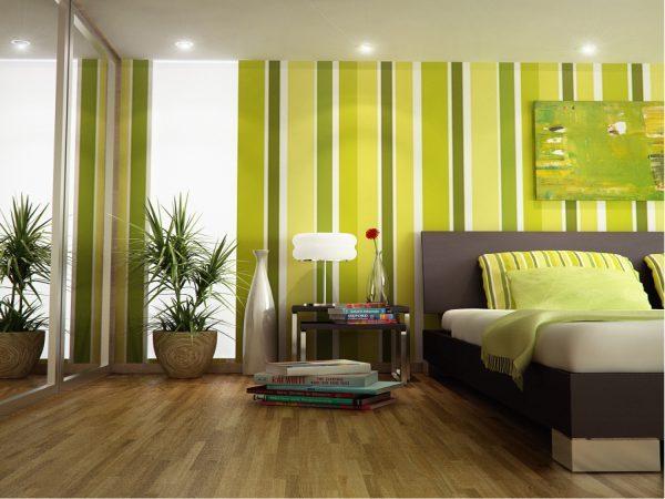 painted stripes on walls 1