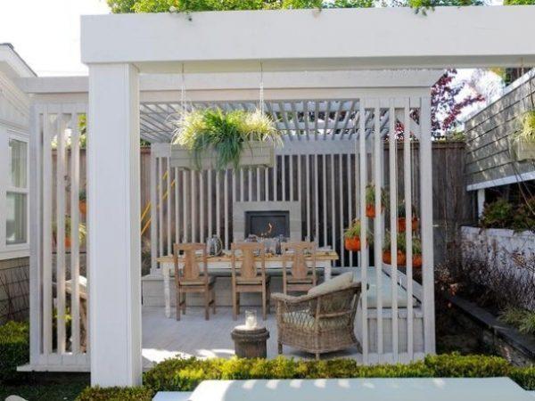 modern pergola