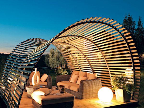 outdoor pergola