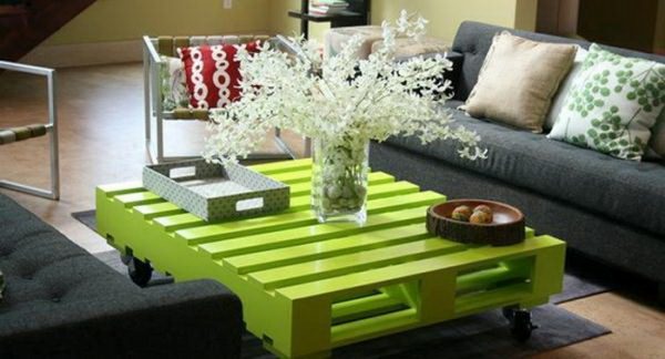 wood pallet tables