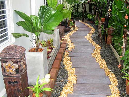 garden path edging ideas