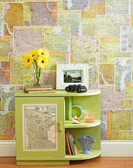 world map art