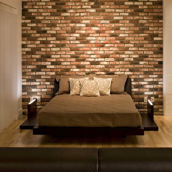 How to decorate a brick wall