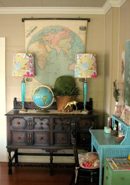 world map for wall