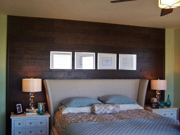 using laminate flooring on walls