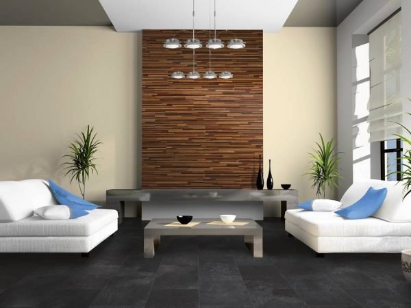 Laminate flooring on walls
