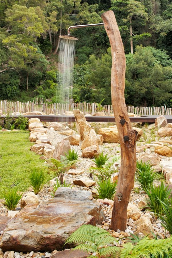 diy outdoor shower