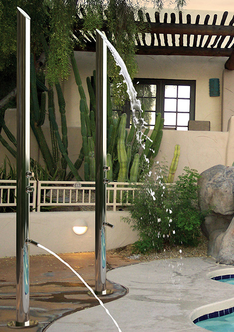 outdoor shower fixture
