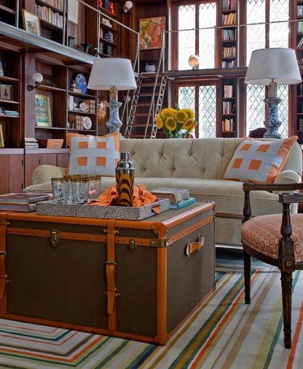 trunk end table