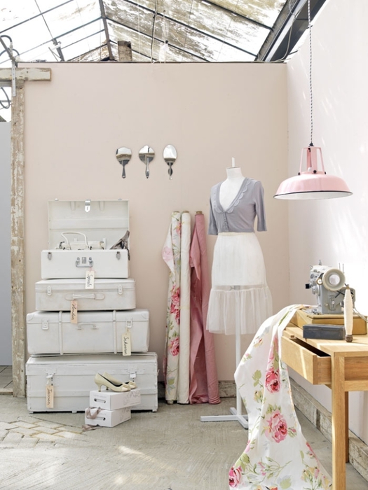vintage suitcase decor