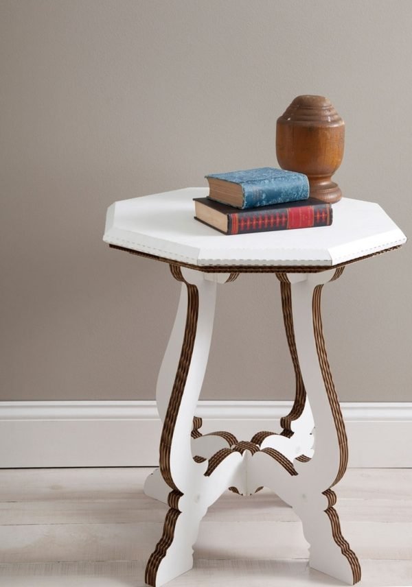 cardboard desk