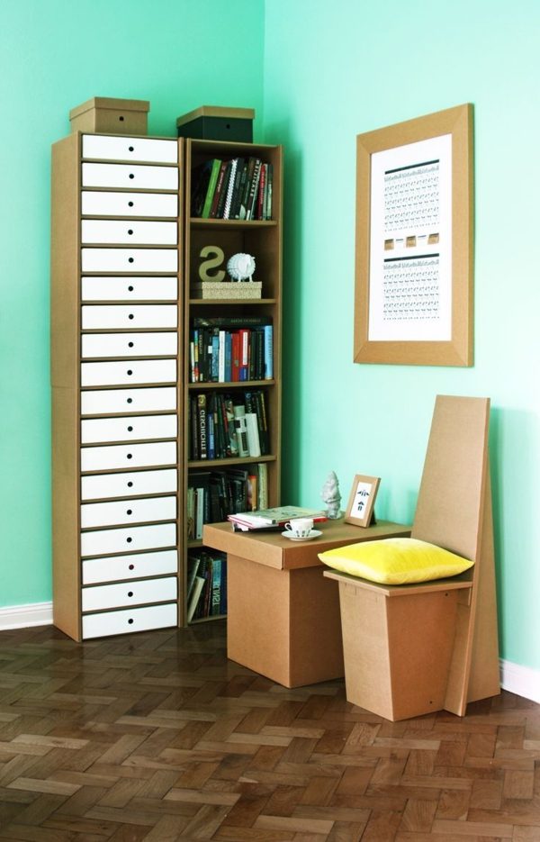recycled cardboard