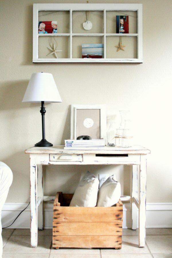 Old window frame decorating ideas