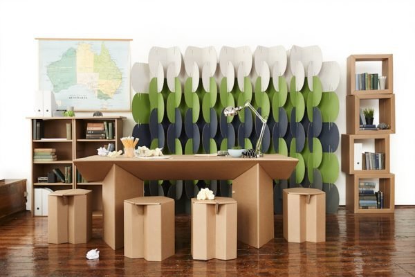 cardboard office furniture