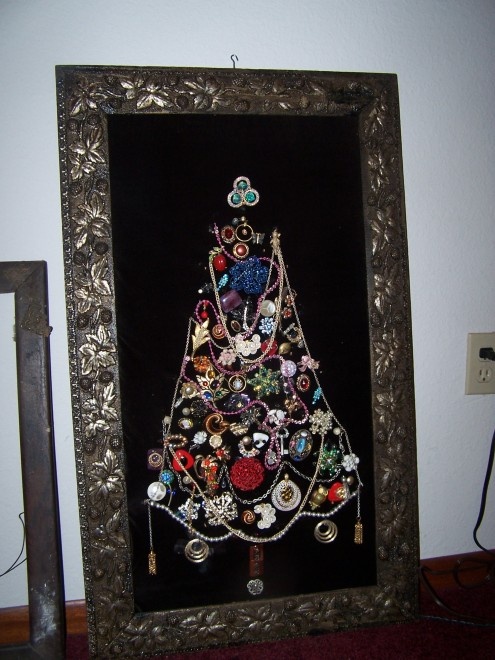 diy jewelry tree