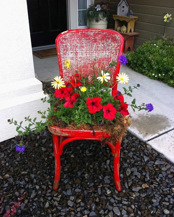 Recycled chair
