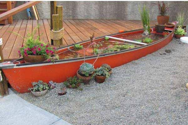 outdoor fish aquarium