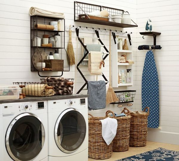rattan laundry basket