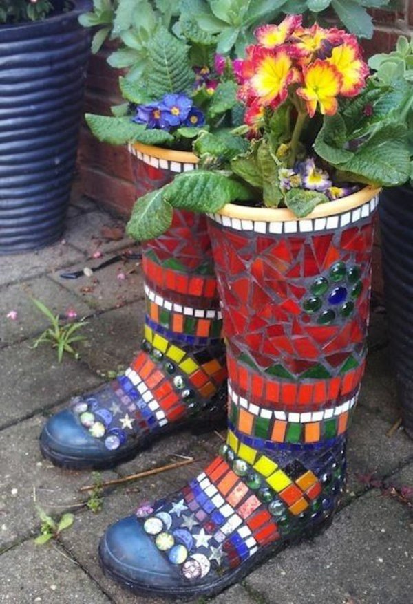mosaic pots designs