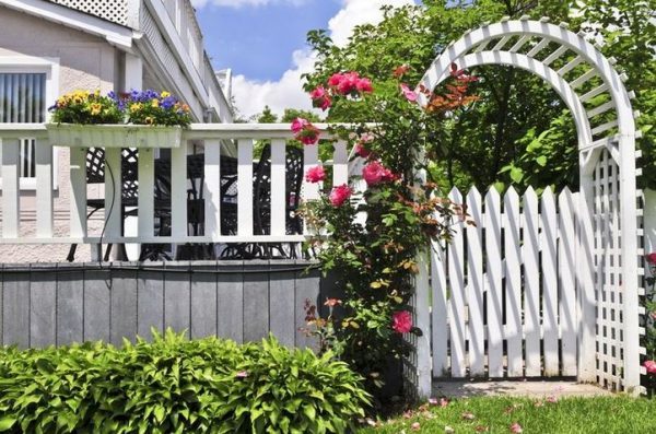 wood gate designs