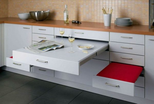 small kitchen storage