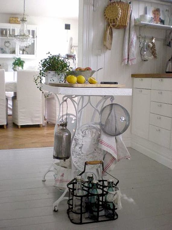 used sewing machine table